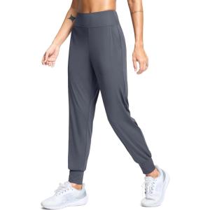 SANTINY Women’s Joggers Pants with Pockets Lightweight High Waisted Athletic Gym Workout Pants for Women Yoga Travel(Dusty Blue)