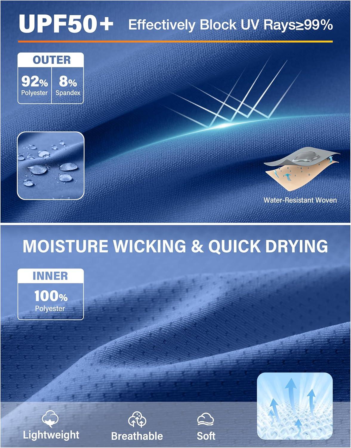 imageSANTINY 14quot Cargo Skorts for Women with 4 Pockets Drawstring High Waisted Golf Hiking Skirt for Casual Summer TravelDeep Blue