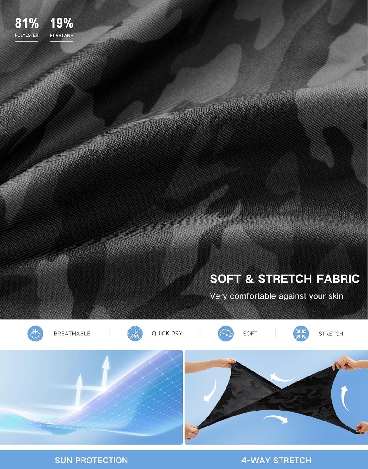 imageSANTINY 18quot Skorts for Women with 4 Pockets High Waist Long Athletic Tennis Skirt Golf Skort Dressy CasualGrey Camo