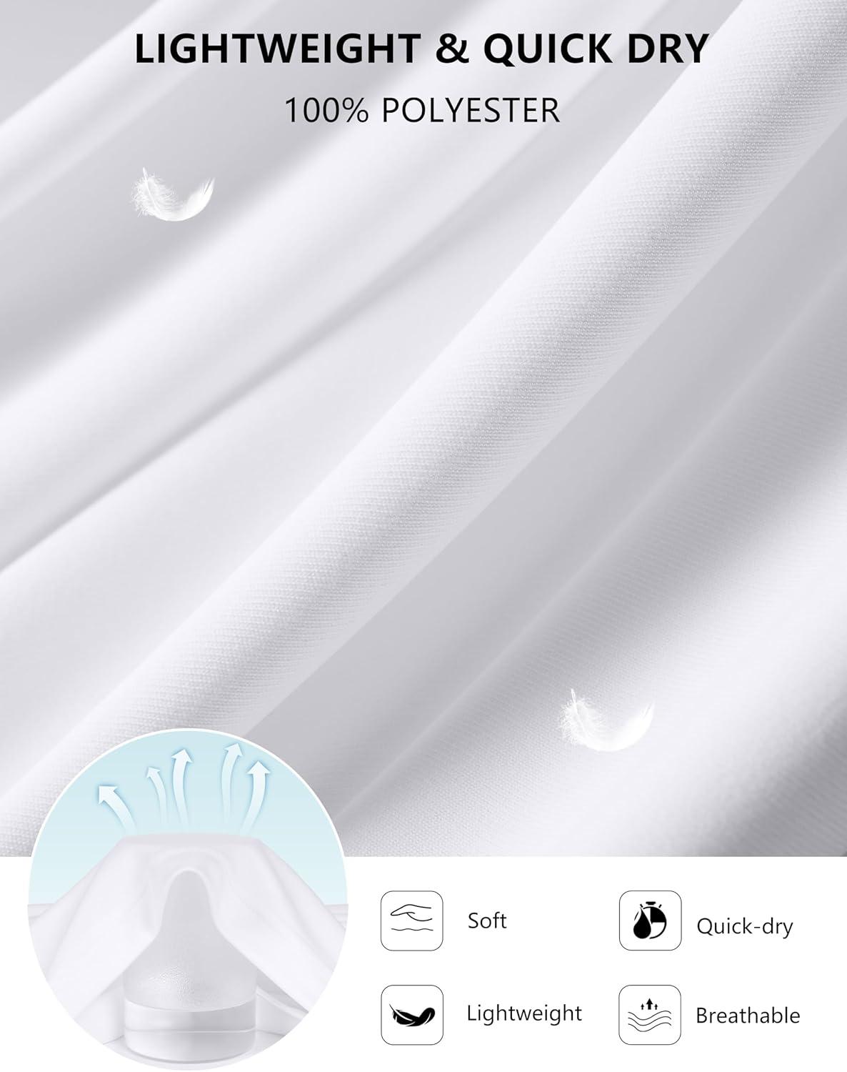 imageSANTINY Womens Sleeveless Workout Tops Lightweight Tennis Yoga Gym Athletic Running Shirts Racerback Tank Tops for WomenA White