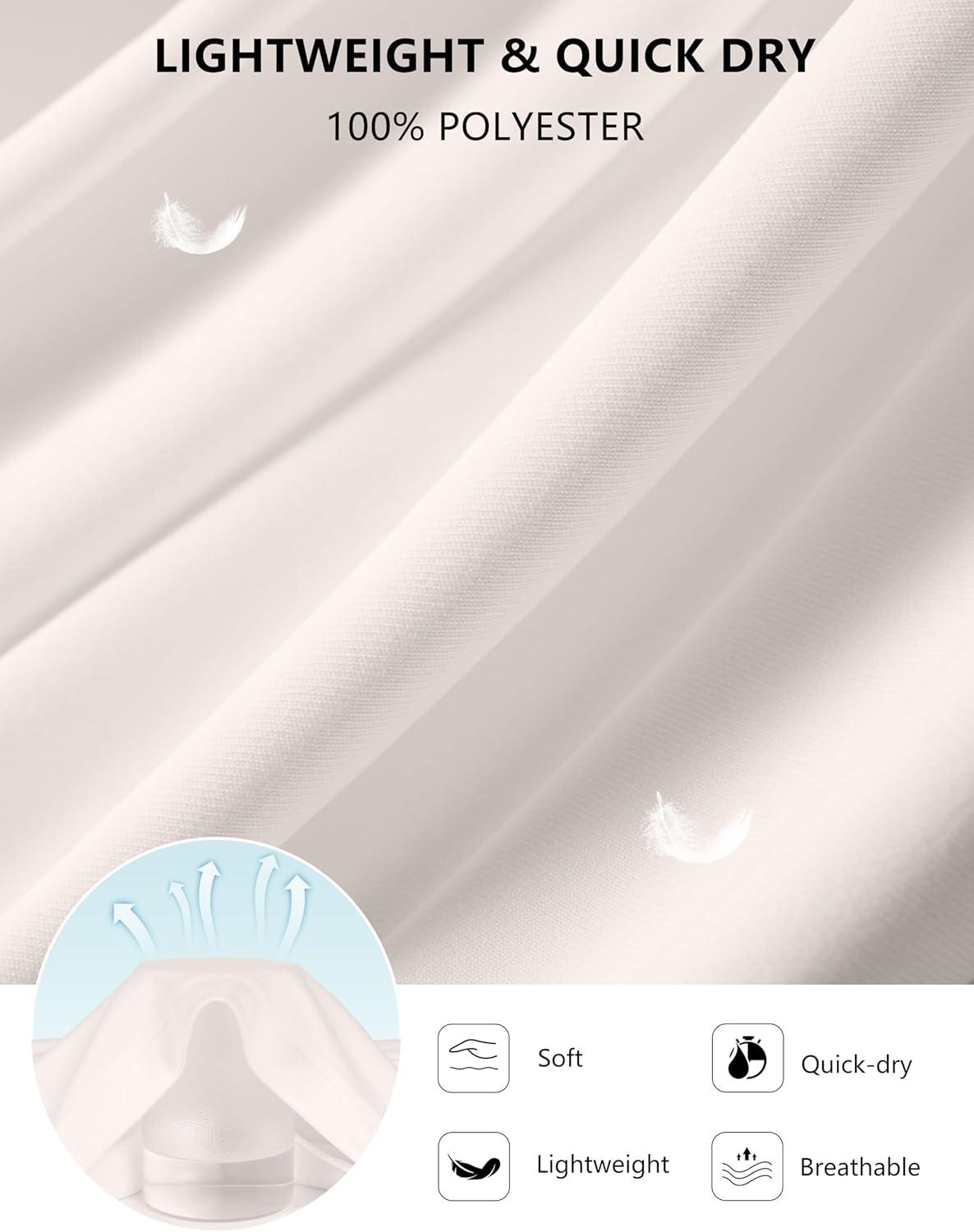 imageSANTINY Womens Sleeveless Workout Tops Lightweight Tennis Yoga Gym Athletic Running Shirts Racerback Tank Tops for WomenCream