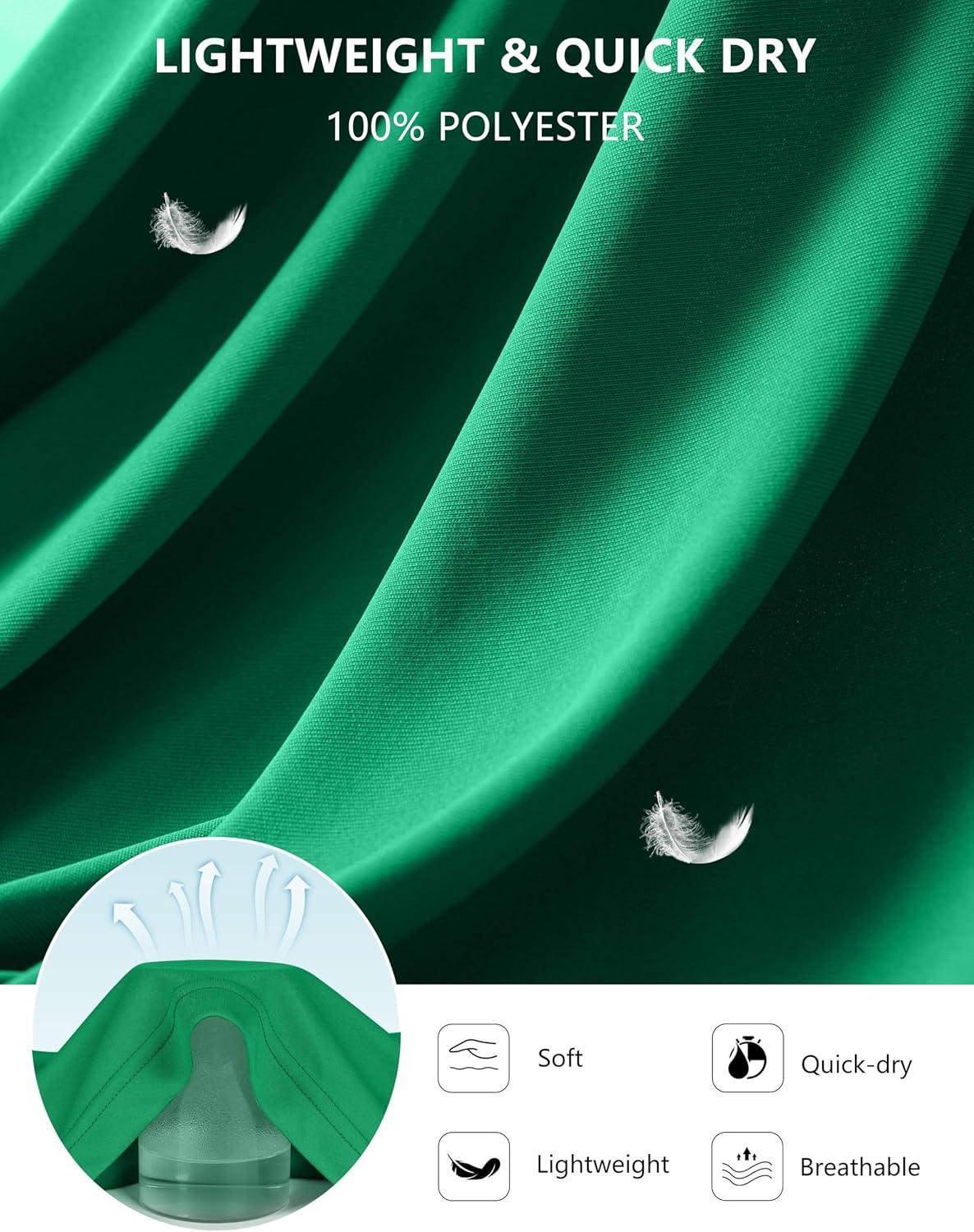 imageSANTINY Womens Sleeveless Workout Tops Lightweight Tennis Yoga Gym Athletic Running Shirts Racerback Tank Tops for WomenGreen