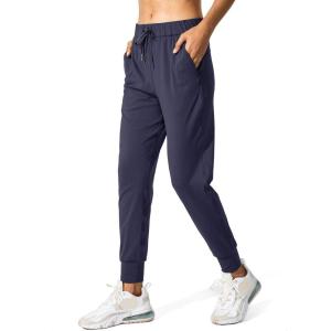 SANTINY Women’s Joggers Pants Pockets Drawstring Running Sweatpants for Women Lounge Workout Jogging(Navy)