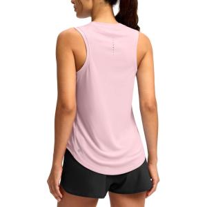SANTINY Women’s Sleeveless Workout Tops Lightweight Tennis Yoga Athletic Running Shirts Racerback Tank Tops for Women(Pink)