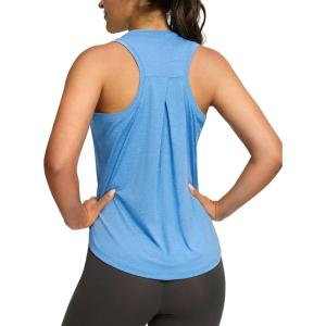 SANTINY Women’s Sleeveless Workout Tops Lightweight Tennis Yoga Gym Athletic Running Shirts Racerback Tank Tops for Women(Blue)