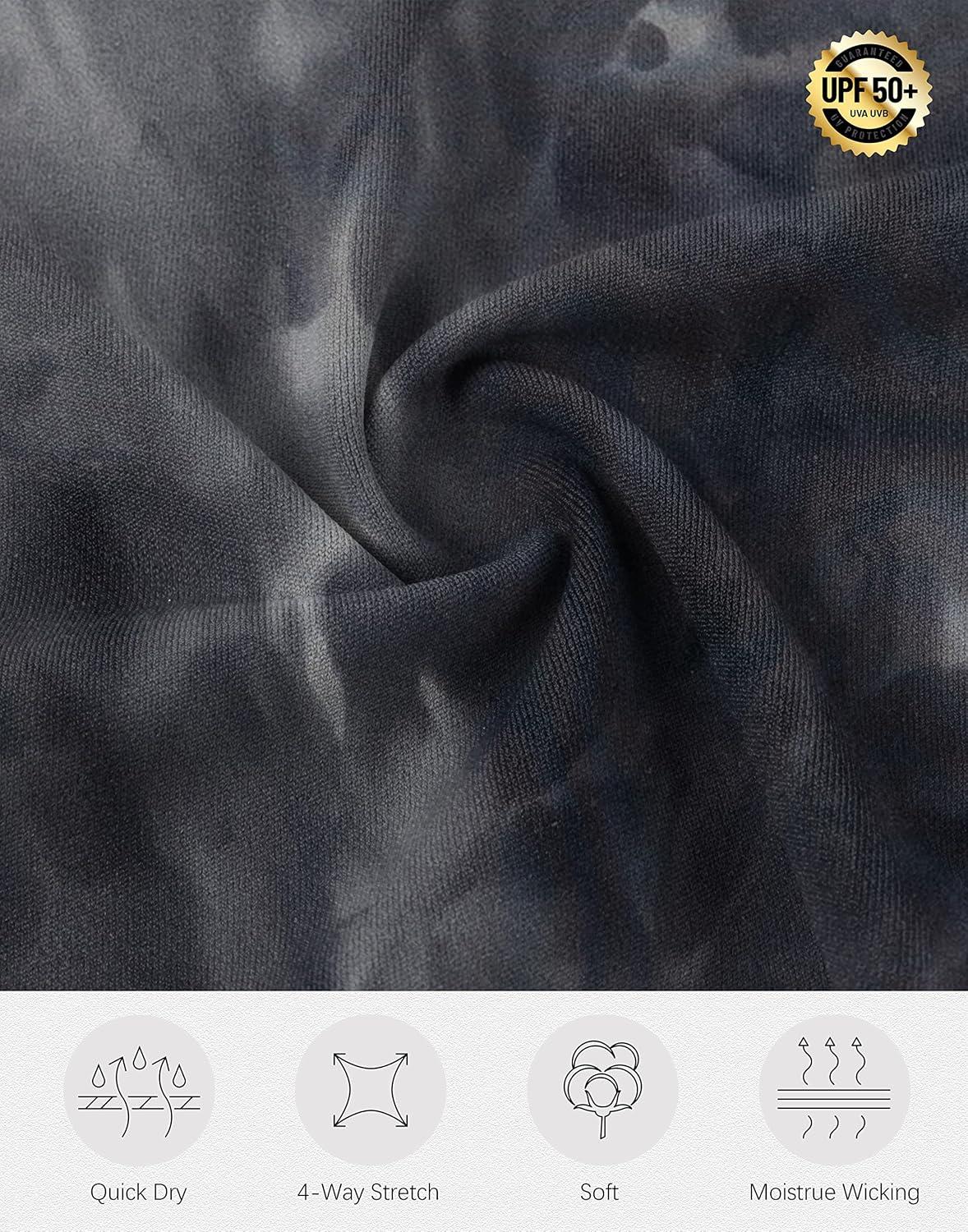 imageSANTINY 19quot Golf Skorts Skirts for Women Zipper Pockets Knee Length Skort Womens High Waist Athletic Tennis SkirtBlack Tiedye