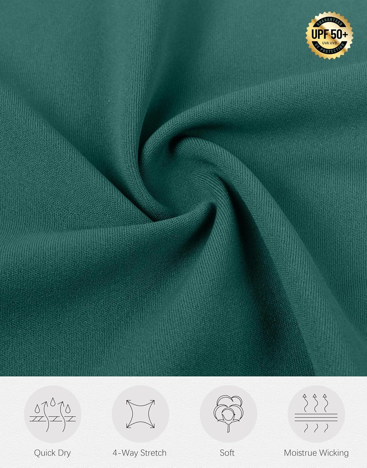 imageSANTINY 19quot Golf Skorts Skirts for Women Zipper Pockets Knee Length Skort Womens High Waist Athletic Tennis SkirtDark Teal