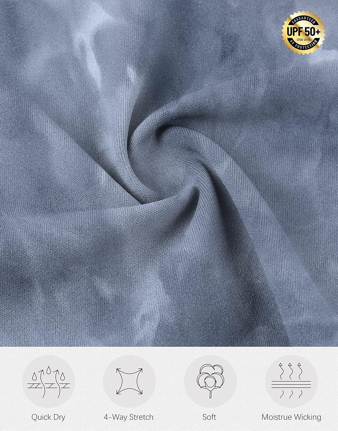 imageSANTINY 19quot Golf Skorts Skirts for Women Zipper Pockets Knee Length Skort Womens High Waist Athletic Tennis SkirtGrey Tiedye