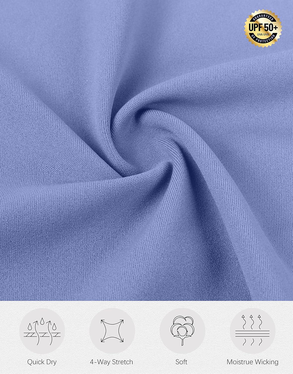 imageSANTINY 19quot Golf Skorts Skirts for Women Zipper Pockets Knee Length Skort Womens High Waist Athletic Tennis SkirtLight Blue