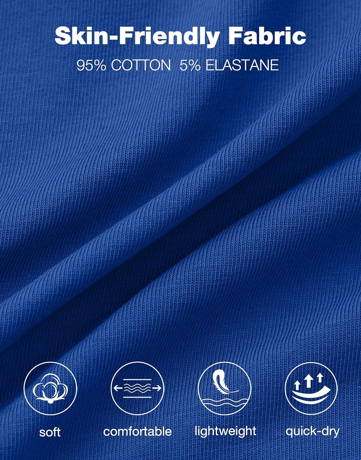 imageSANTINY Cotton Crop Workout Tops for Women Short Sleeve Running Shirts Cropped TShirt Yoga Athletic Gym Tops