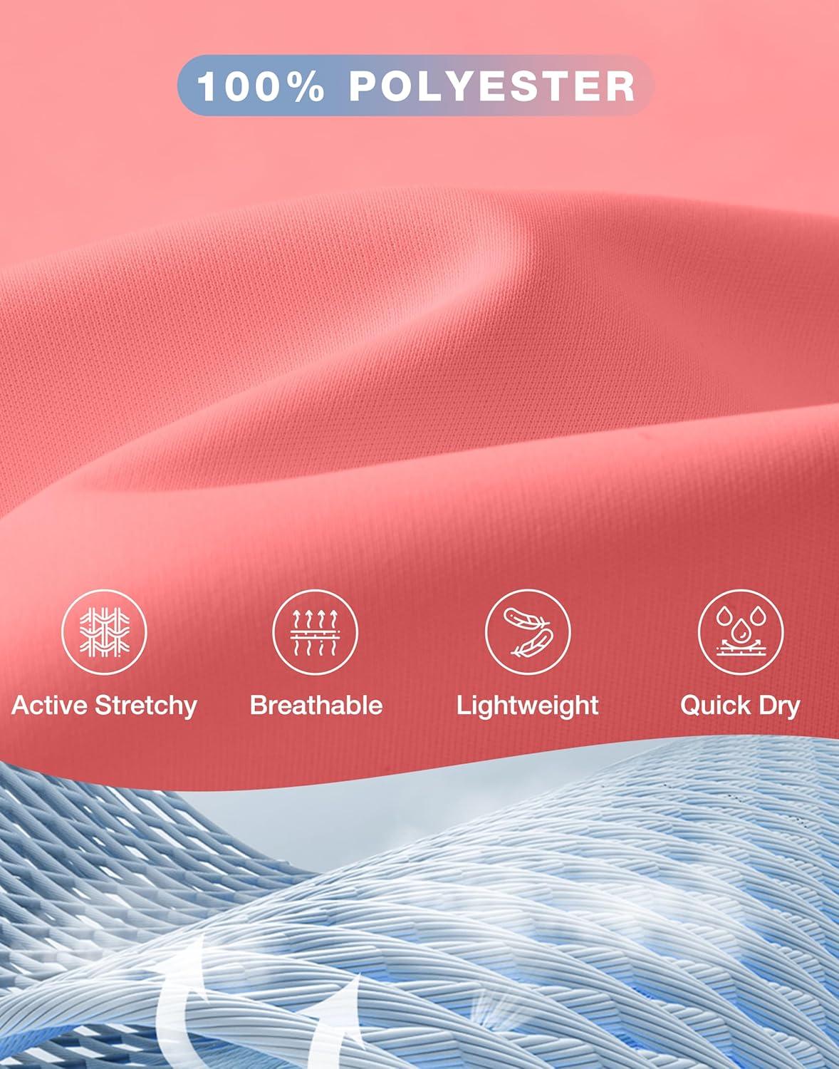 imageSANTINY Womens Sleeveless Golf Shirt Racerback V Neck Tank Tops Quick Dry Tennis Collared Polo Shirts for WomenCoral Pink