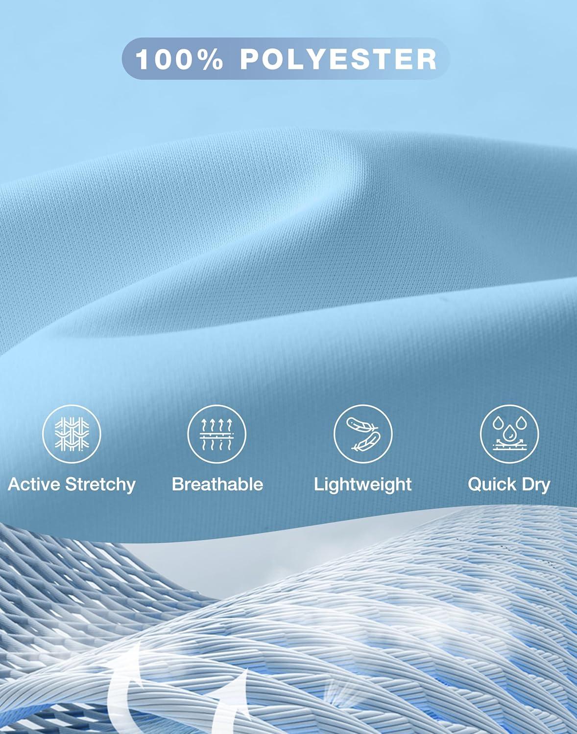 imageSANTINY Womens Sleeveless Golf Shirt Racerback V Neck Tank Tops Quick Dry Tennis Collared Polo Shirts for WomenLight Blue