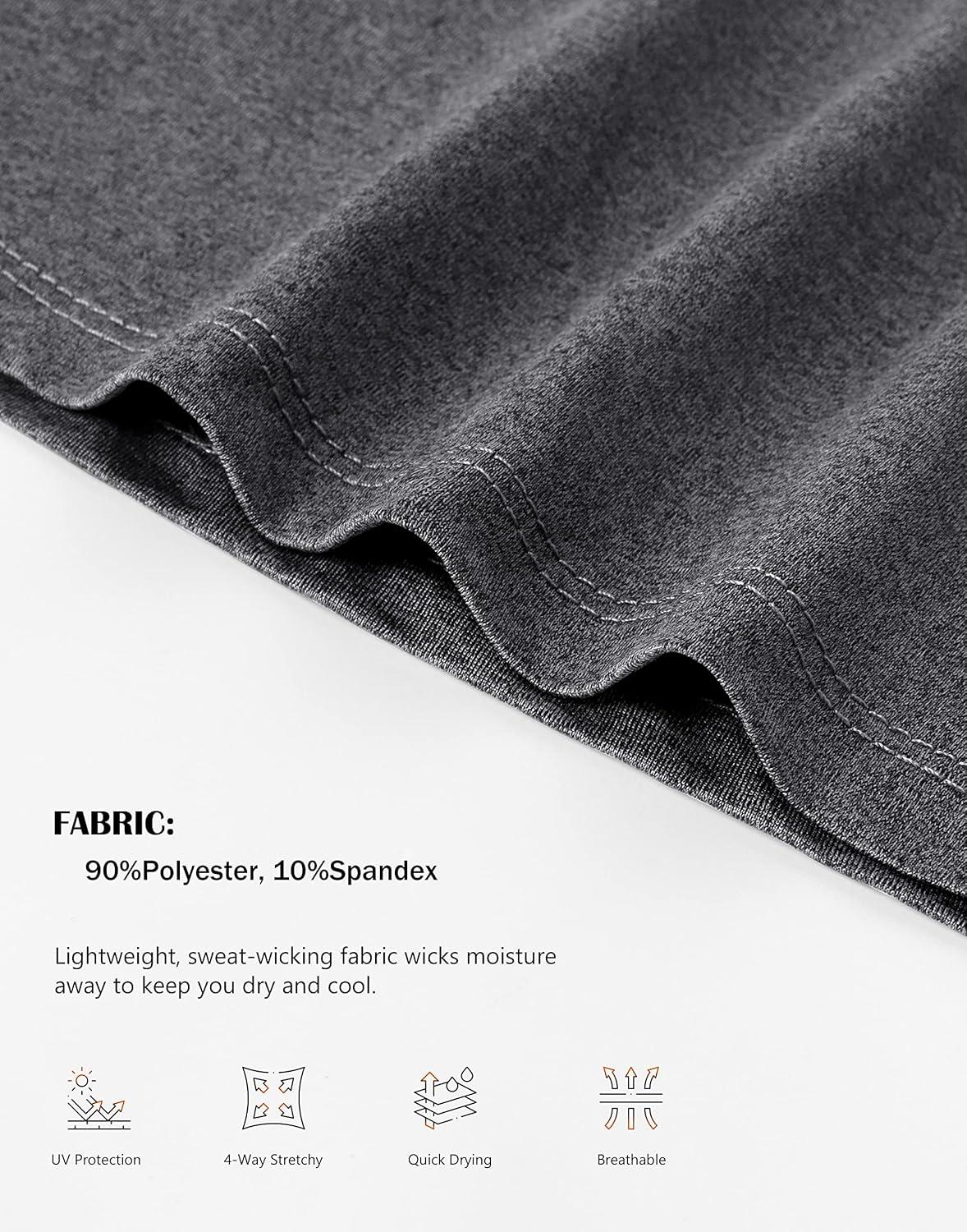 imageSANTINY Girls Sleeveless Golf Shirt VNeck Quick Dry Tennis Tank Tops Golf Clothes Collared Polo Shirts for GirlDark Grey