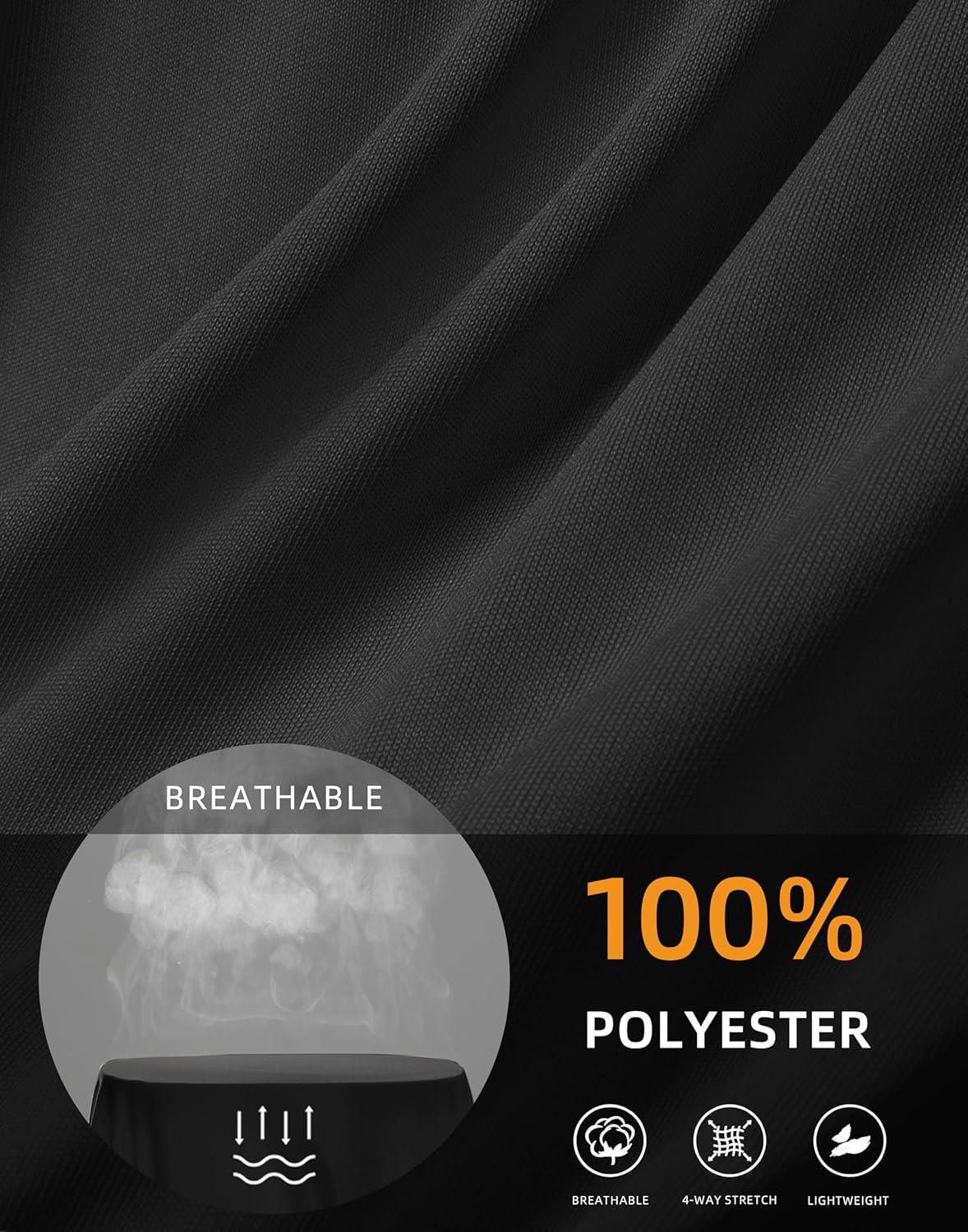 imageSANTINY Short Sleeve Workout Tops for Women Loose Yoga TShirts Sun Protection Breathable Running Athletic Tee ShirtsBlack