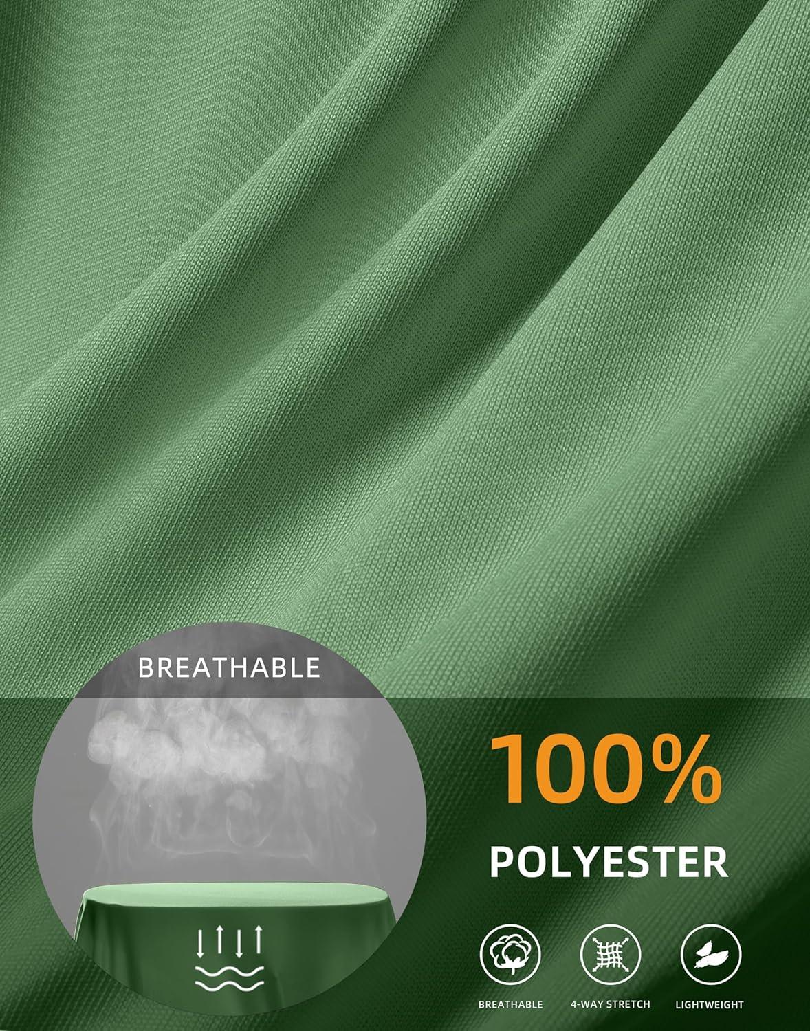 imageSANTINY Short Sleeve Workout Tops for Women Loose Yoga TShirts Sun Protection Breathable Running Athletic Tee ShirtsGreen