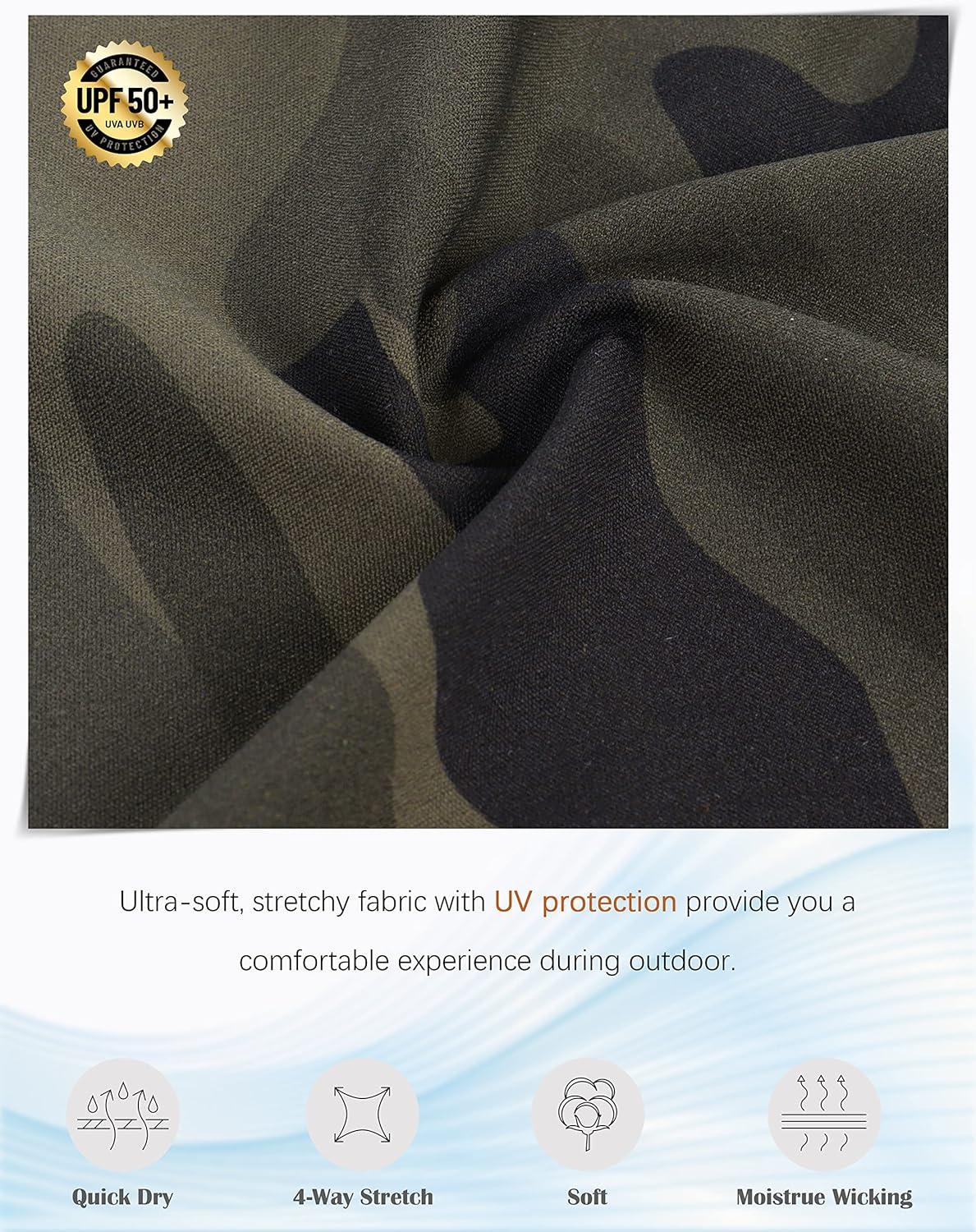 imageSANTINY Womens 20 Knee Length Skorts Skirts 6 Pockets High Waisted Drawstring Long Athletic Tennis Golf Skirt WomenGreen Camo