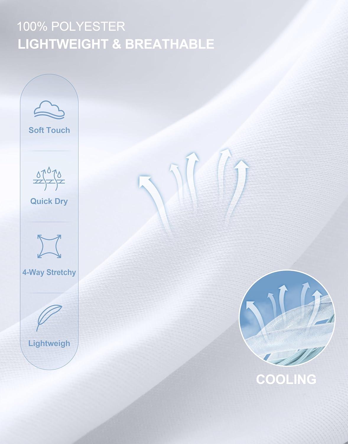 imageSANTINY Workout Crop Tops for Women Short Sleeve Athletic Shirts Cropped TShirt Yoga Gym Tops with Split HemWhite