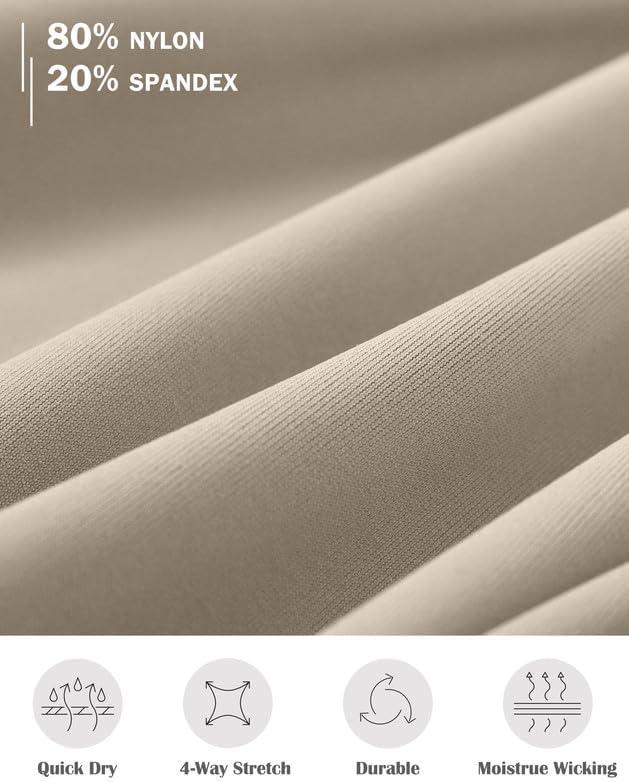 imageSANTINY Womens Horse Riding Pants Zipper Pockets Silicone FullSeat Breeches Equestrian Schooling Tights for WomenTaupe