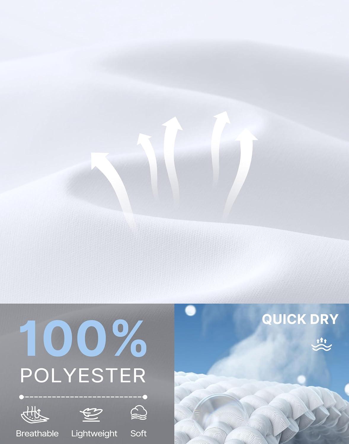 imageSANTINY Womens Lightweight Long Sleeve Workout Tops Split Back Gym Running Hiking Athletic Shirt Quick Dry UPF 50 Sun ShirtA White