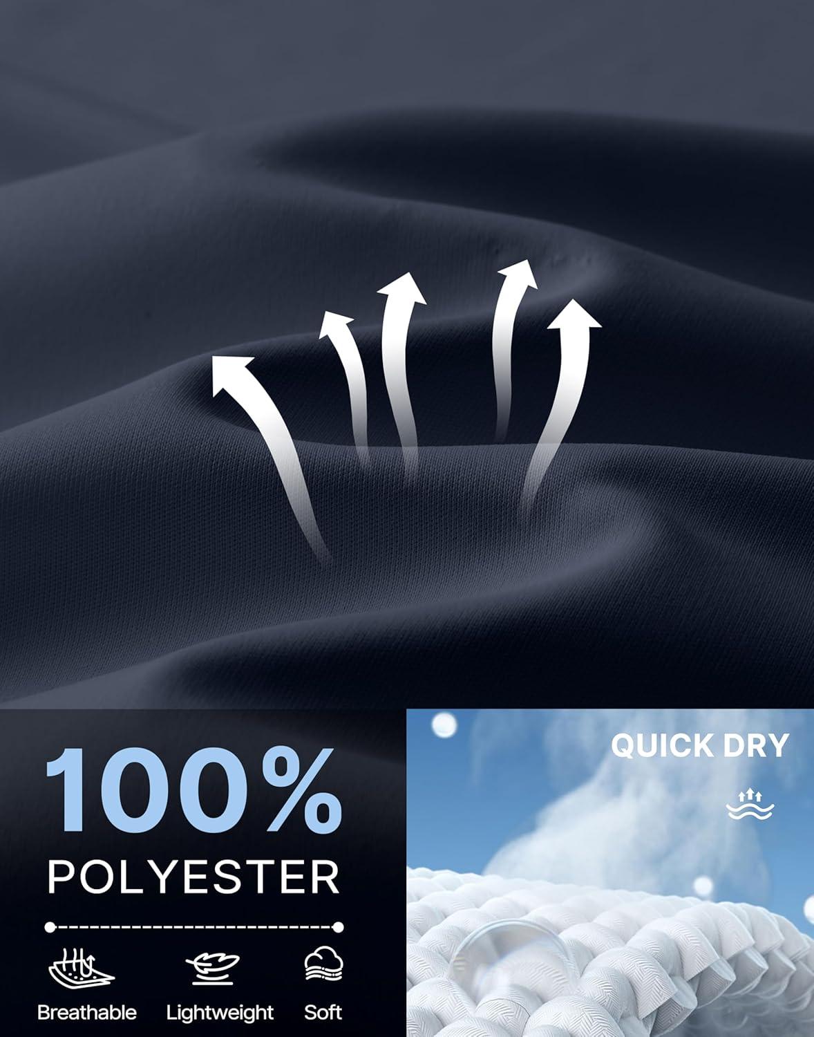 imageSANTINY Womens Lightweight Long Sleeve Workout Tops Split Back Gym Running Hiking Athletic Shirt Quick Dry UPF 50 Sun ShirtNavy