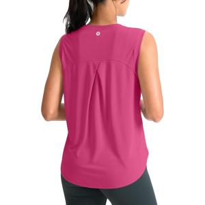 SANTINY Women’s Sleeveless Workout Tops Breathable Lightweight Active Tennis Yoga Shirts Athletic Running Tank Tops for Women(Rose)
