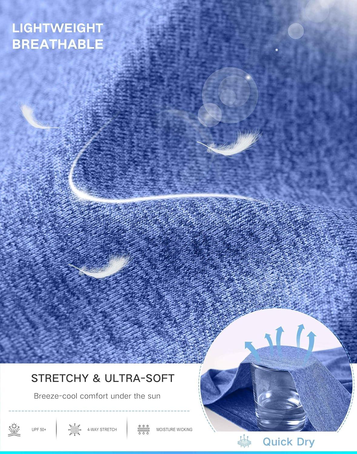 imageWomens Golf Shirt Short Sleeve Lightweight Moisture Wicking Work Tennis Tops Collared Polo Shirts for Women with 4ButtonBlue