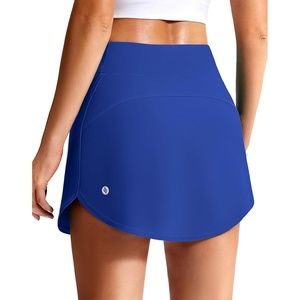 SANTINY Women’s Swim Skirt with 2 Pockets High Waisted Tummy Control Tankini Swimsuit Bathing Suit Bottoms for Women(Royal Blue)