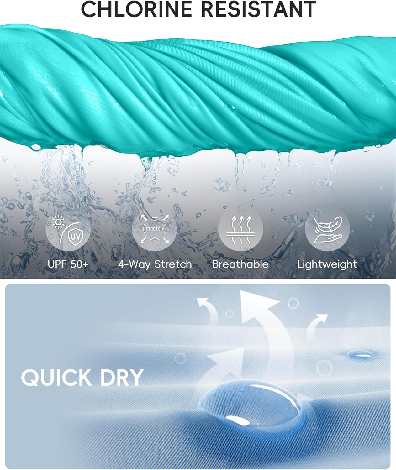 image:imageSANTINY 18 Long Swim Skirts for Women Tummy Control High Waisted Swimsuit Bottoms Modest Bathing Suit SkirtMint Green