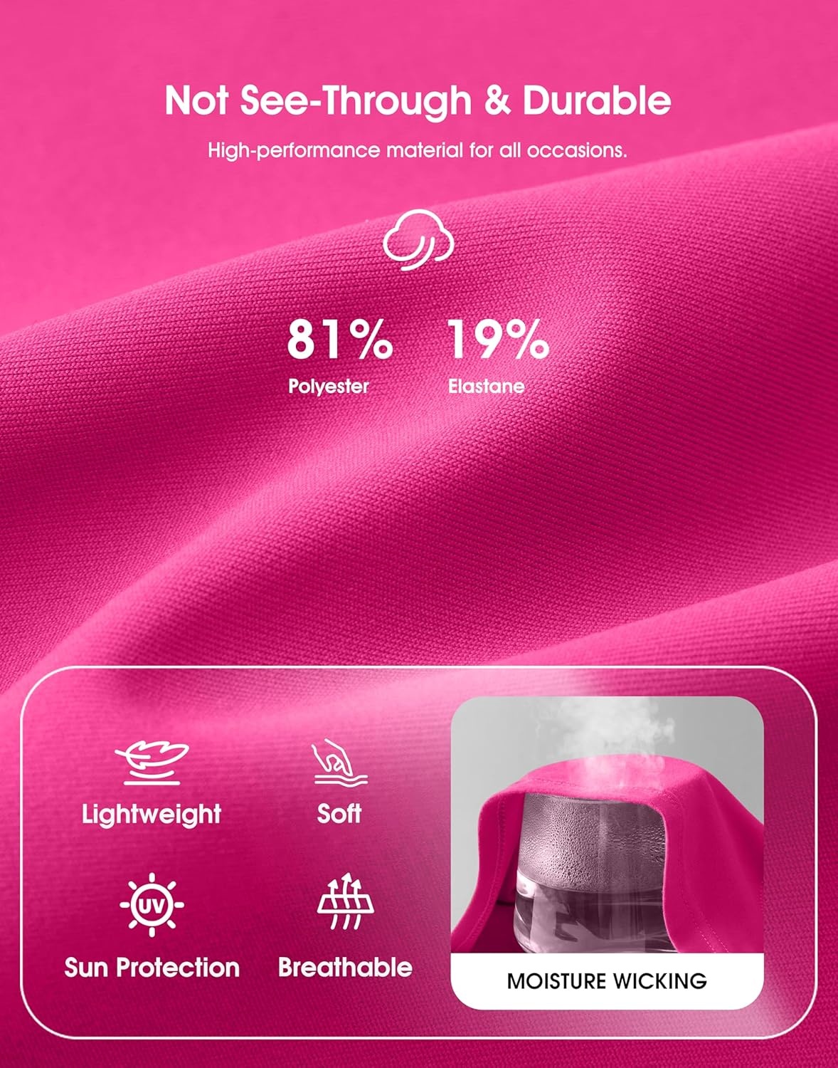 image:imageSANTINY Tennis Skirts for Women Pleated Athletic Skirt with 2 Pockets Stretchy Shorts Causal Pickleball Golf SkortHot Pink