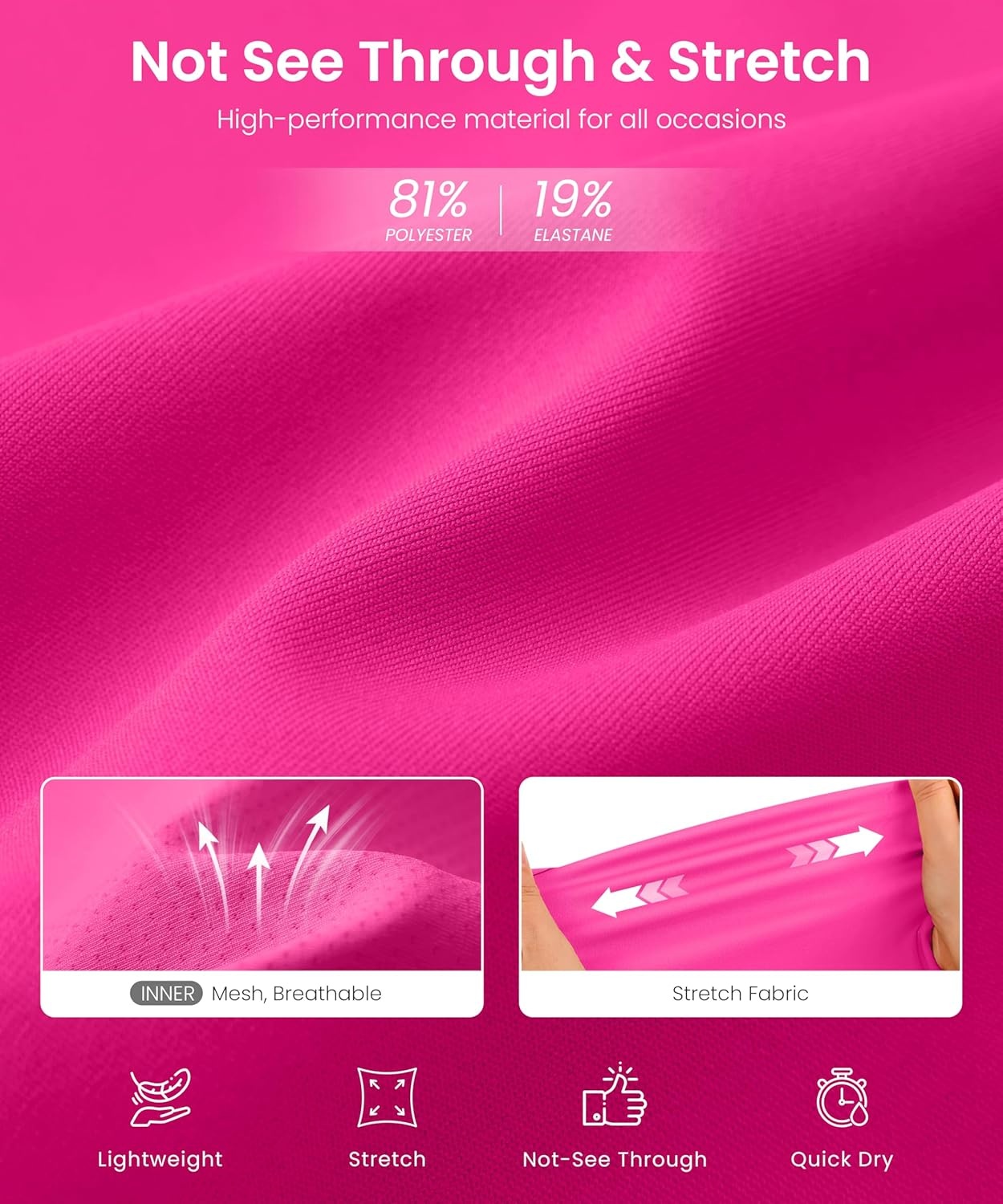 image:imageSANTINY 135 Skorts for Women Pleated Tennis Golf Skirts Mini High Waisted Stretch Athletic Skorts Pockets for PickballRose