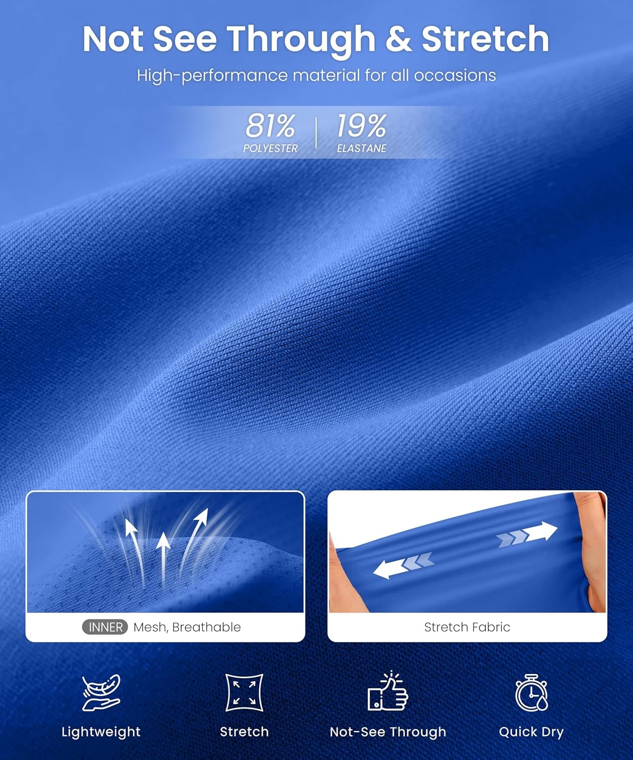image:imageSANTINY 14 Skorts for Women Tennis Golf Skirt A Line Curved Hem High Waisted Athletic Mini Skirt with 2 Inner PocketsRoyal Blue