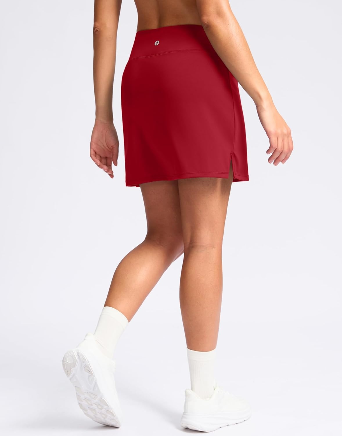 image:imageSANTINY 16 Skorts for Women with 2 Pockets High Waisted A Line Pickleball Golf Skort Casual Athletic Tennis SkirtRed