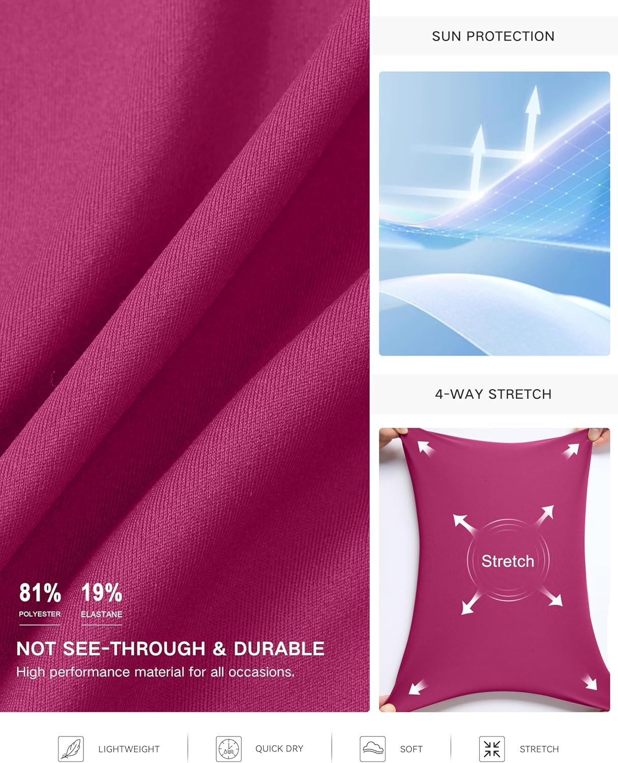 image:imageSANTINY 16 Skorts for Women with 2 Pockets High Waisted A Line Pickleball Golf Skort Casual Athletic Tennis SkirtRose