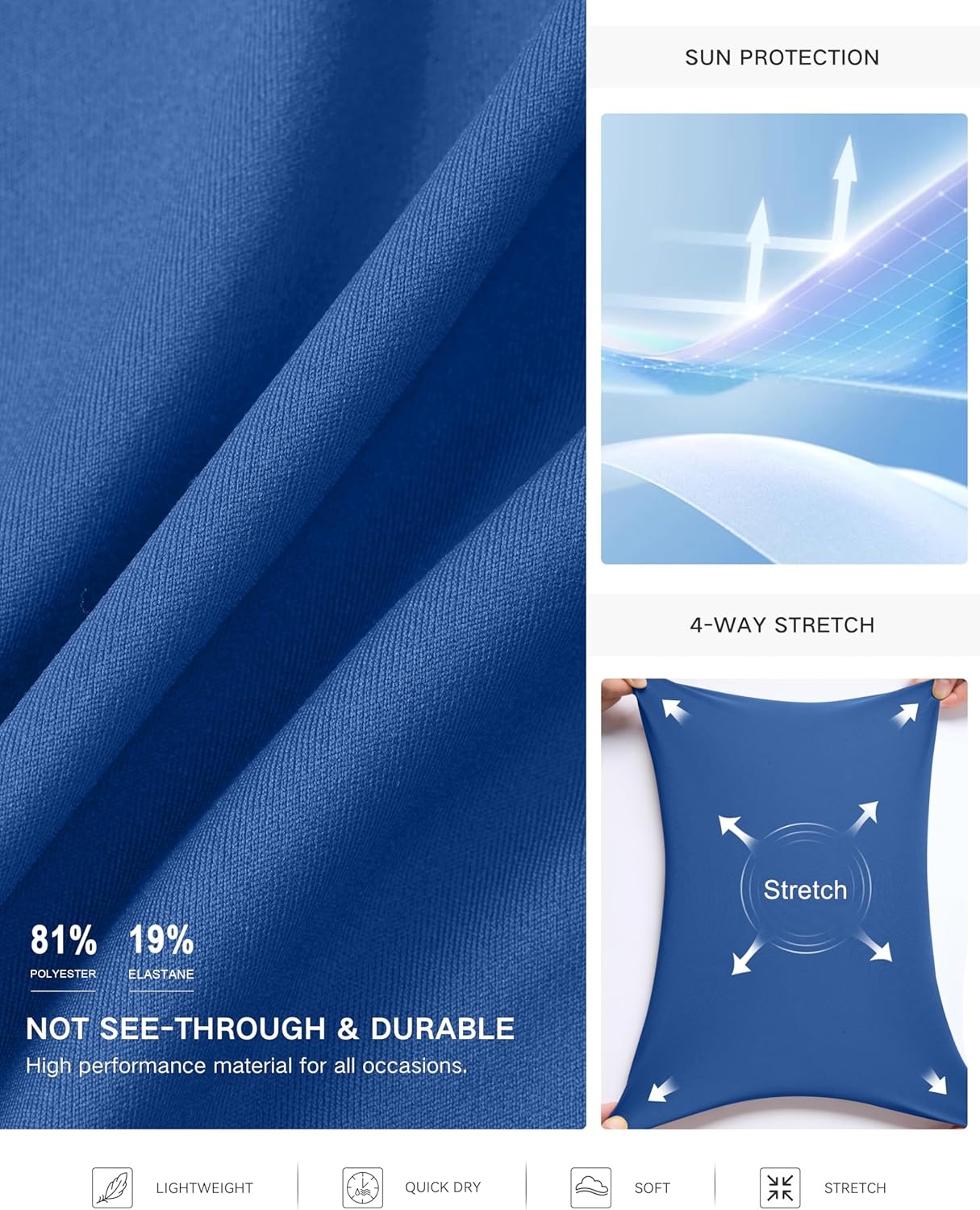 image:imageSANTINY 16 Skorts for Women with 2 Pockets High Waisted A Line Pickleball Golf Skort Casual Athletic Tennis SkirtRoyal Blue